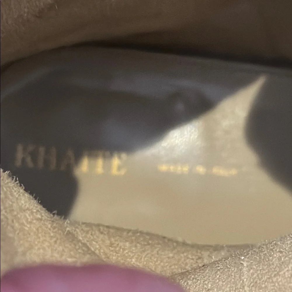 Khaite Marfa Black ankle Leather Boots size 36 - Picture 3 of 7